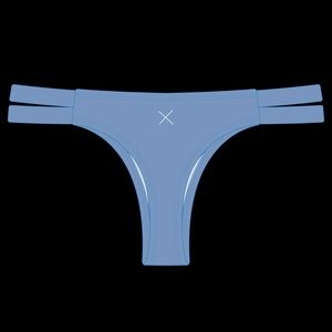 Slate Blue Dual Strap Bottom II
